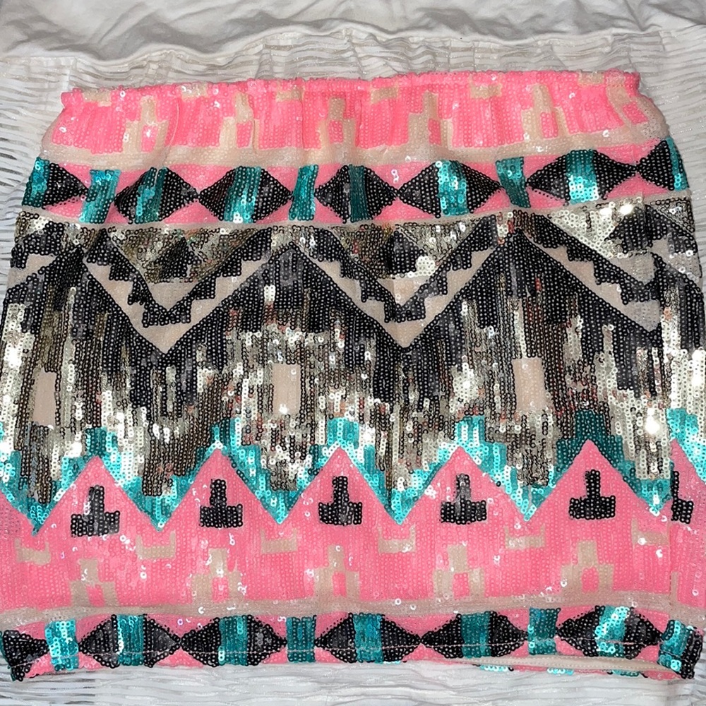 Sequin Skirt